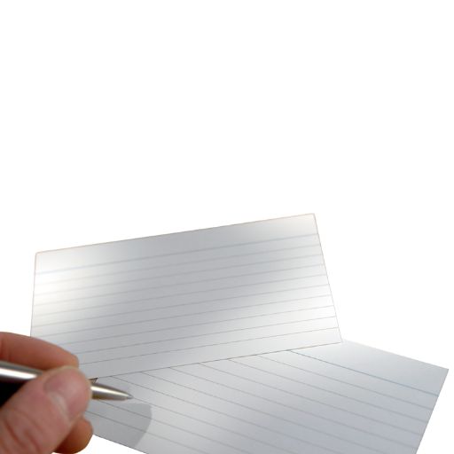 Index Card Width (Larger Version)