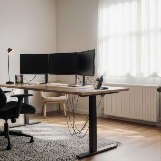 Office Desk Height with Adjustable Stand