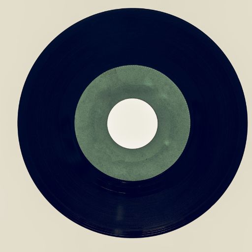 Record Vinyl (45 RPM Adapter Size)